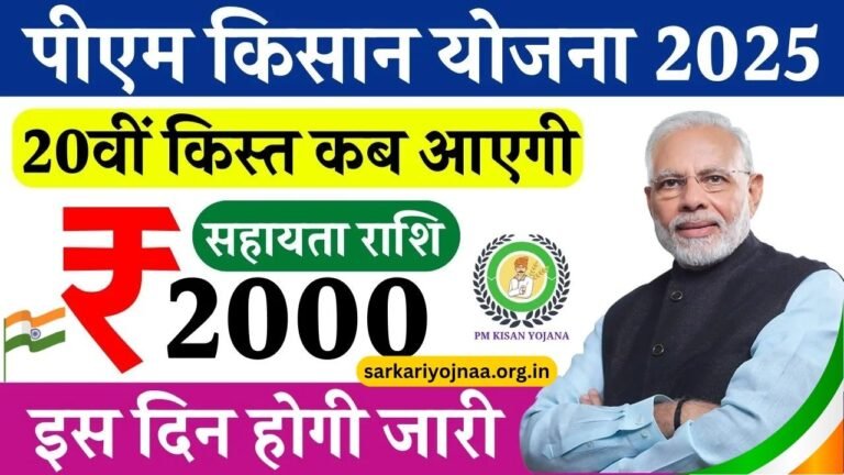 PM Kisan Yojana 20th Kist